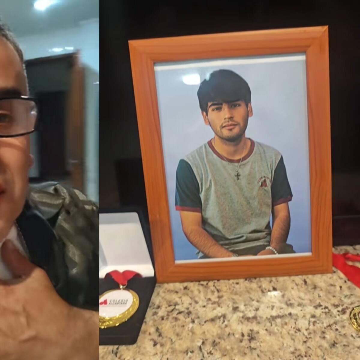 “Lo lograste”: padre comparte en TikTok su emoción tras asistir a la gala de 4° medio de su hijo fallecido