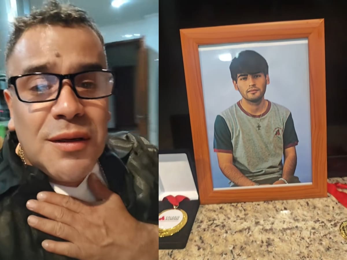 “Lo lograste”: padre comparte en TikTok su emoción tras asistir a la gala de 4° medio de su hijo fallecido