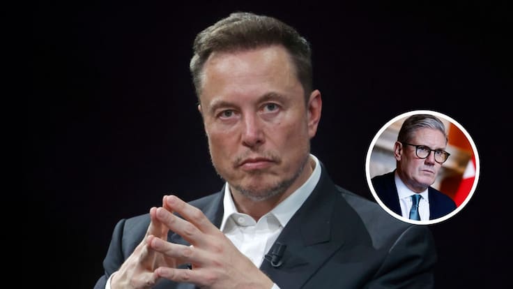 Elon Musk acusa al primer ministro del Reino Unido de ocultar delitos sexuales contra menores de edad