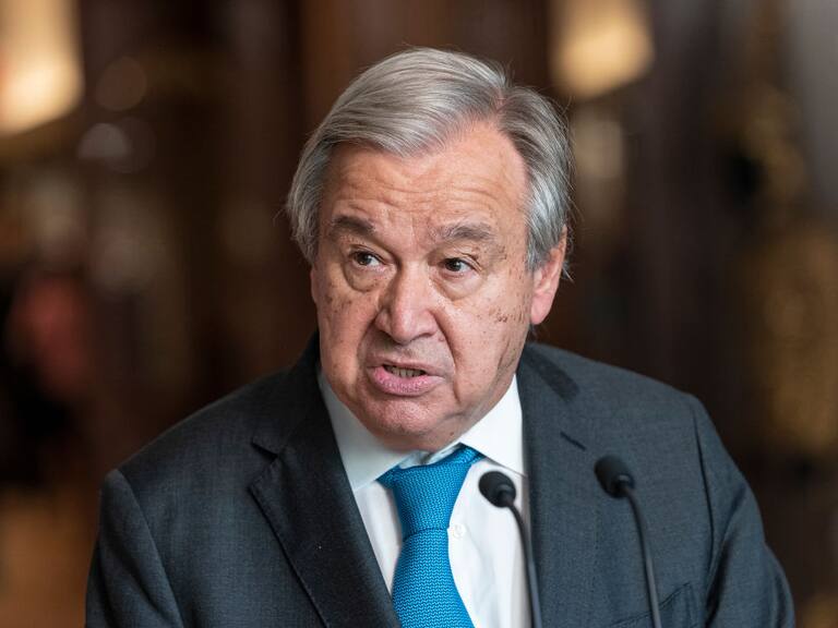 El secretario general de la ONU, Antonio Guterres, en la sede en Nueva York