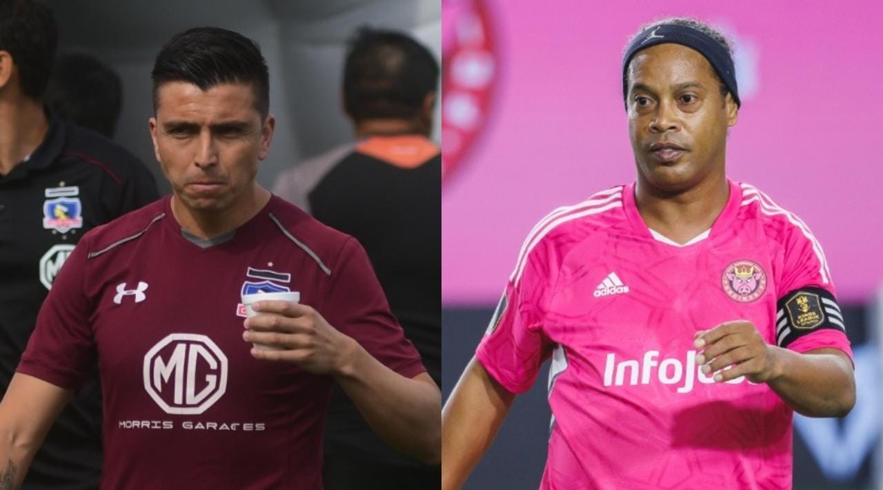 Gonzalo Fierro imagina su partido de despedida con la presencia de Ronaldinho: "Me encantaría, jugué con él y aún tengo contacto"