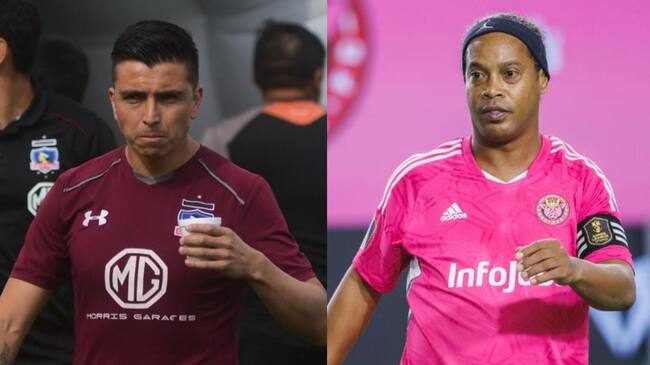 Gonzalo Fierro imagina su partido de despedida con la presencia de Ronaldinho: "Me encantaría, jugué con él y aún tengo contacto"