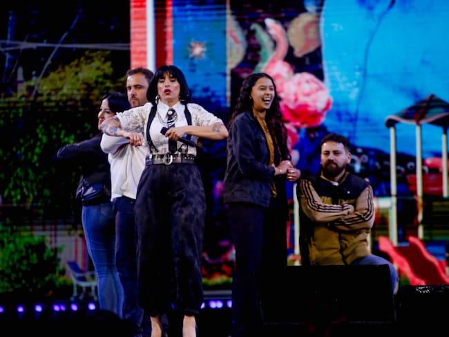 26 de febrero de 2026/VIÑA DEL MAR
La humorista Piare con P se presenta en la Quinta Vergara, durante la quinta noche del Festival Internacional de la Canción de Viña del Mar 2026.
FOTO: HANS SCOTT/AGENCIAUNO