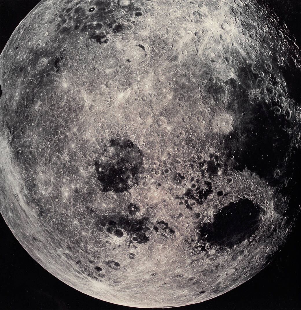 Imagen de la cara visible de la Luna
