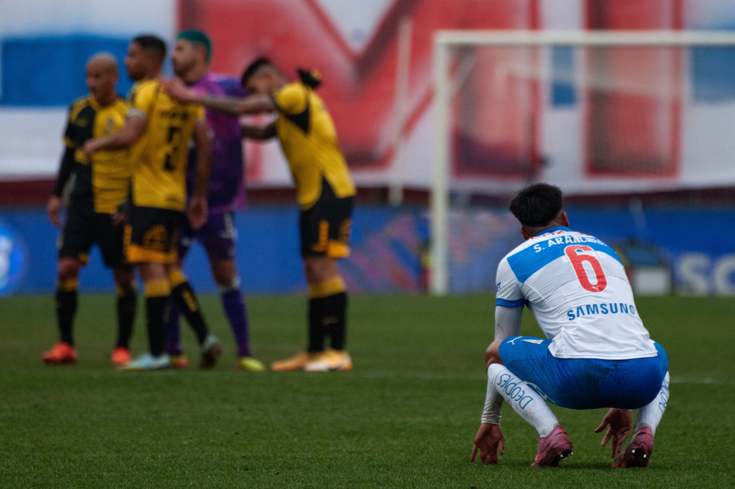 Coquimbo Unido festeja la goleada sobre la UC