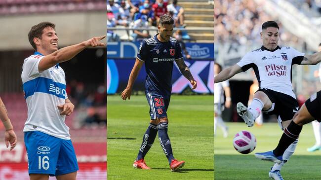 Los futbolistas inscritos por 11 clubes de cara a la segunda rueda del Campeonato Nacional 2023