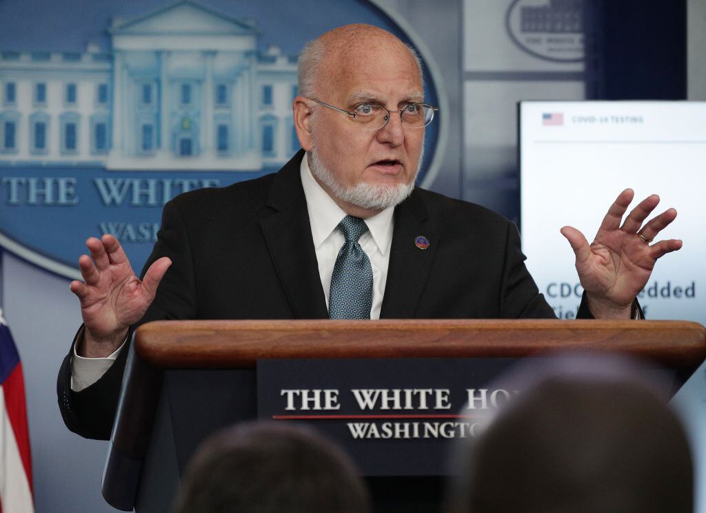 Robert Redfield el director de la CDC
