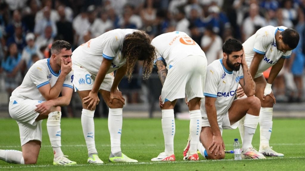 Olympique Marsella fue eliminado en las rondas preliminares de la Champions League a manos del Panathinaikos
