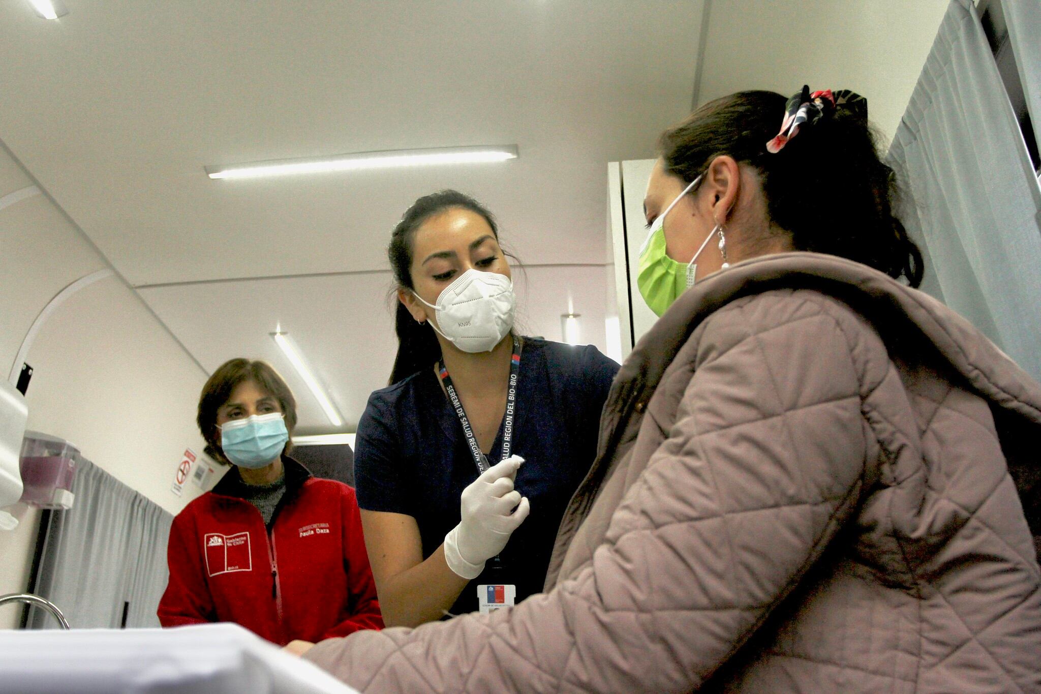 Vacunatorio móvil biobio