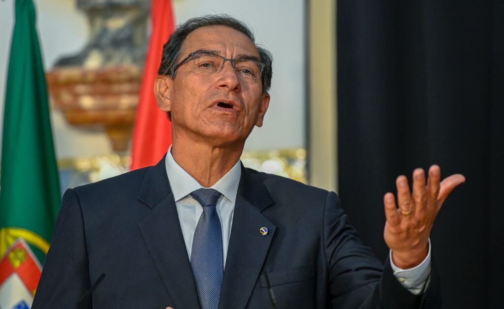 El expresidente peruano Martín Vizcarra