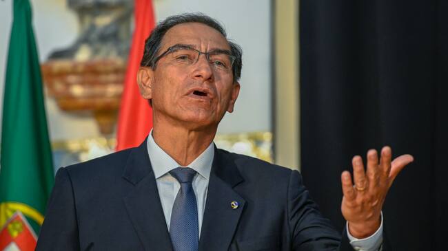 El expresidente peruano Martín Vizcarra