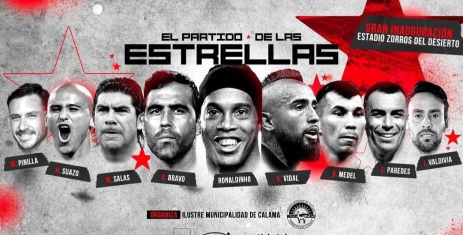 Municipalidad de Calama suspende "Partido de las Estrellas"