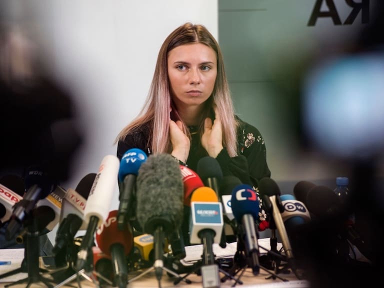 Kristsina Tsimanuskaia, atleta disidente bielorrusa, contó cómo escapó de las autoridades de su país en los JJ.OO. de Tokio