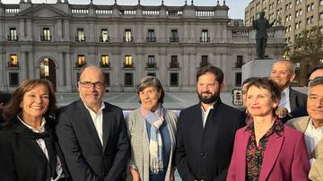 Presidente Boric participa en homenaje a ocho años de la muerte de Patricio Aylwin: “Fue fundamental en la recuperación de la democracia”