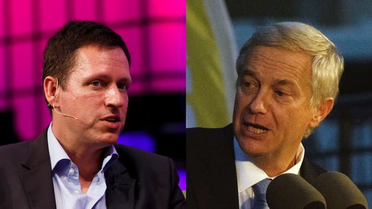 Gobierno confirma encuentro entre Presidente Kast y Peter Thiel en La Moneda: mantendrán reserva sobre conversación