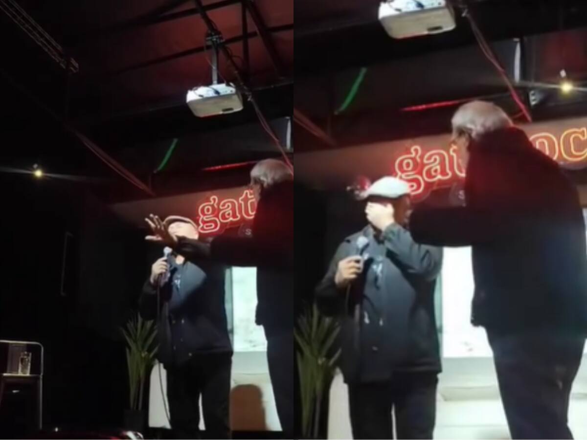 Hombre irrumpe en pleno show de humorista chileno y le lanza desagradable frase sin filtro: ojo a la reacción