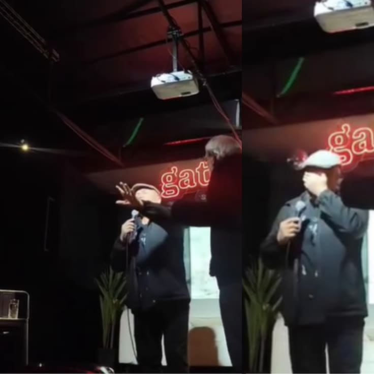 Hombre irrumpe en pleno show de humorista chileno y le lanza desagradable frase sin filtro: ojo a la reacción