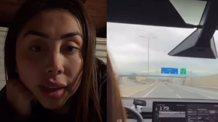 “Sé que estoy en todas partes...”: Naya Fácil ofreció una insólita disculpa por polémico video a exceso de velocidad