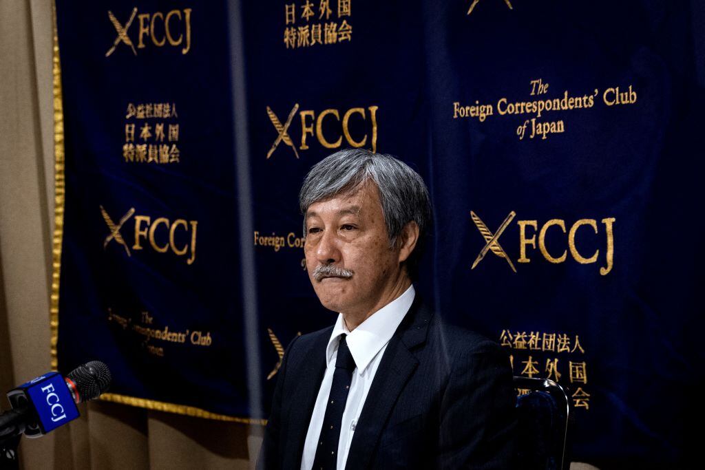 El dirigente gremial de los médicos japoneses Naoto Ueyama