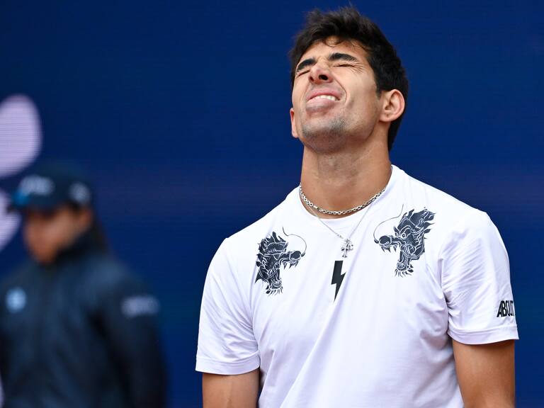 Cristian Garin da batalla, pero queda eliminado en su debut en el ATP de Bastad