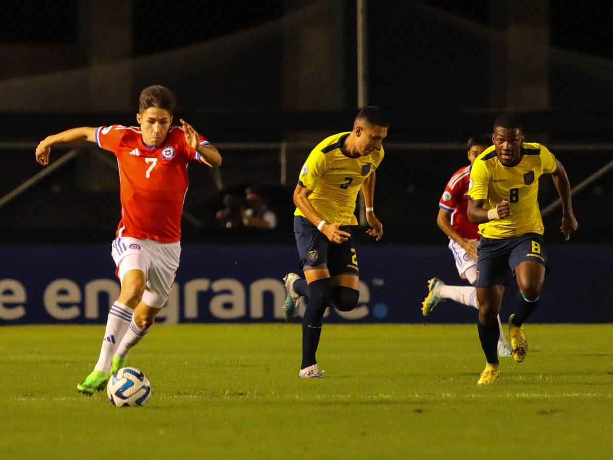 Chile y Ecuador repartieron puntos y ambos clasificaron al hexagonal final del Sudamericano Sub 17