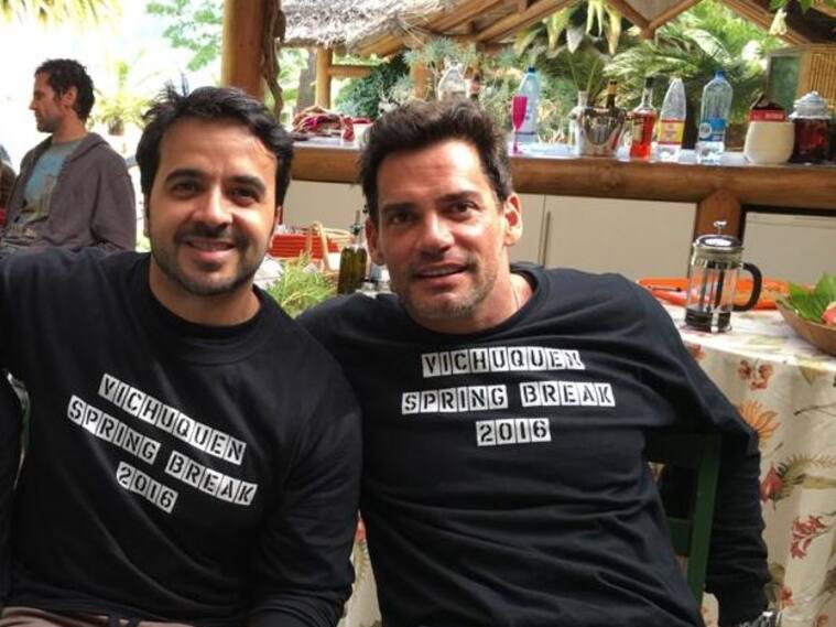 Luis Fonsi y Cristián de la Fuente