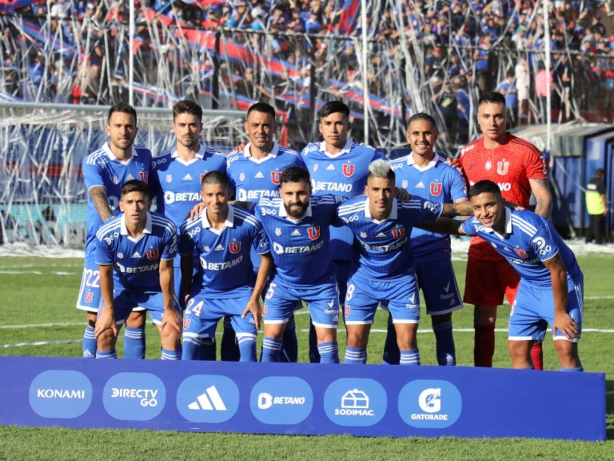 Los tres cambios en la formación de la U de Chile para jugar ante Unión Española en Valparaíso