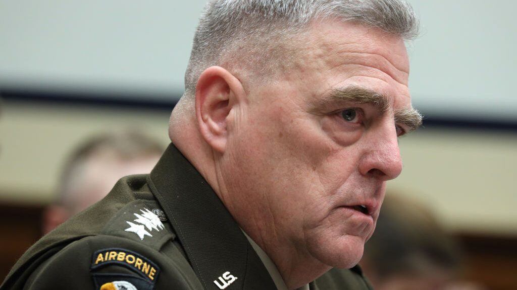 WASHINGTON, DC - DECEMBER 11: Chairman of the Joint Chief of Staff Gen. Mark Milley testifies during a hearing before the House Armed Services Committee December 11, 2019 on Capitol Hill in Washington, DC. The committee held a hearing on "U.S. Policy in Syria and the Broader Region." (Photo by Alex Wong/Getty Images)
