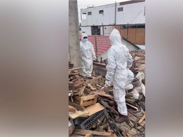 Retiran 72 toneladas de basura en casa de Arica