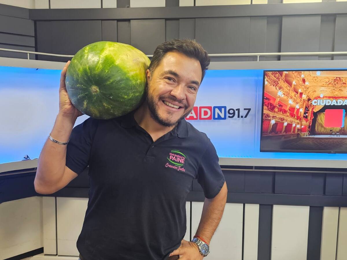 ¿Cómo elegir una buena sandía? Expo Paine Rural 2026 tendrá a esta contundente fruta como protagonista