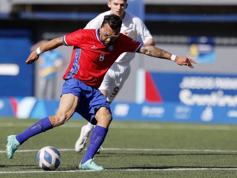Leonel Guzmán - fútbol PC - santiago 2023 - jugador de la u
