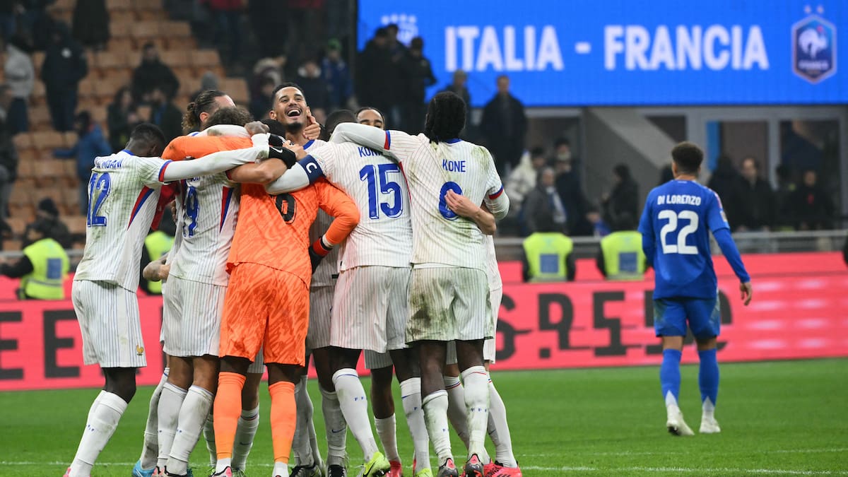 Italia decepciona como local y sufre dura derrota ante Francia por la UEFA Nations League