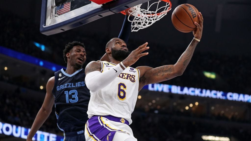 NBA playoffs - lakers vs grizzlies - resultado partido