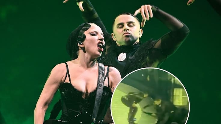 Bailarín voló del escenario: Lady Gaga detiene show tras preocupante accidente en su tour