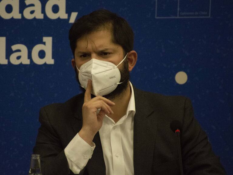 30 de junio de 2022/ARICA El Presidente de la República, Gabriel Boric Font, encabezó el primer Consejo Nacional de Seguridad Pública de este año, que se realizará en la región de Arica y Parinacota
FOTO: SALVADOR PEDRINI/AGENCIAUNO