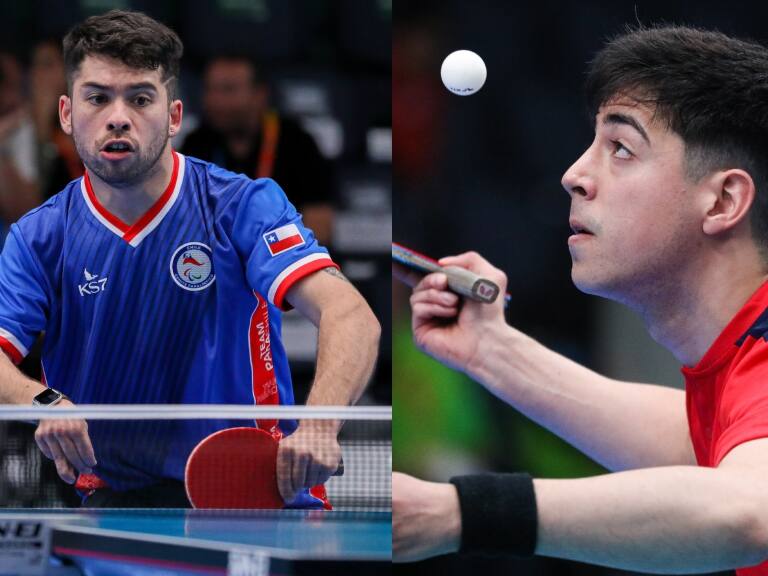 Team Para Chile clasifica deportistas a 10 llaves por medallas del para tenis de mesa en Santiago 2023