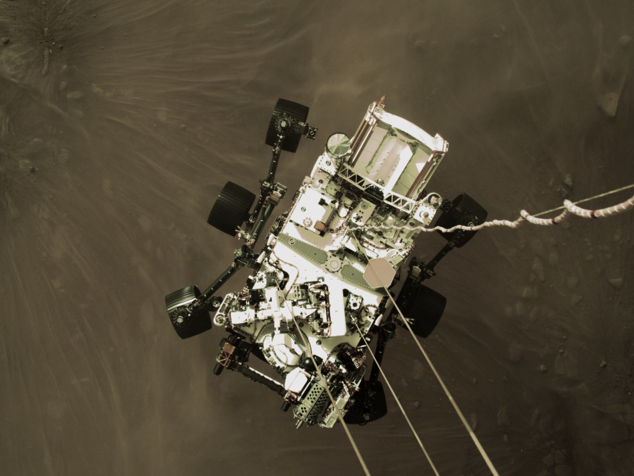 El vehículo de exploración Perseverance