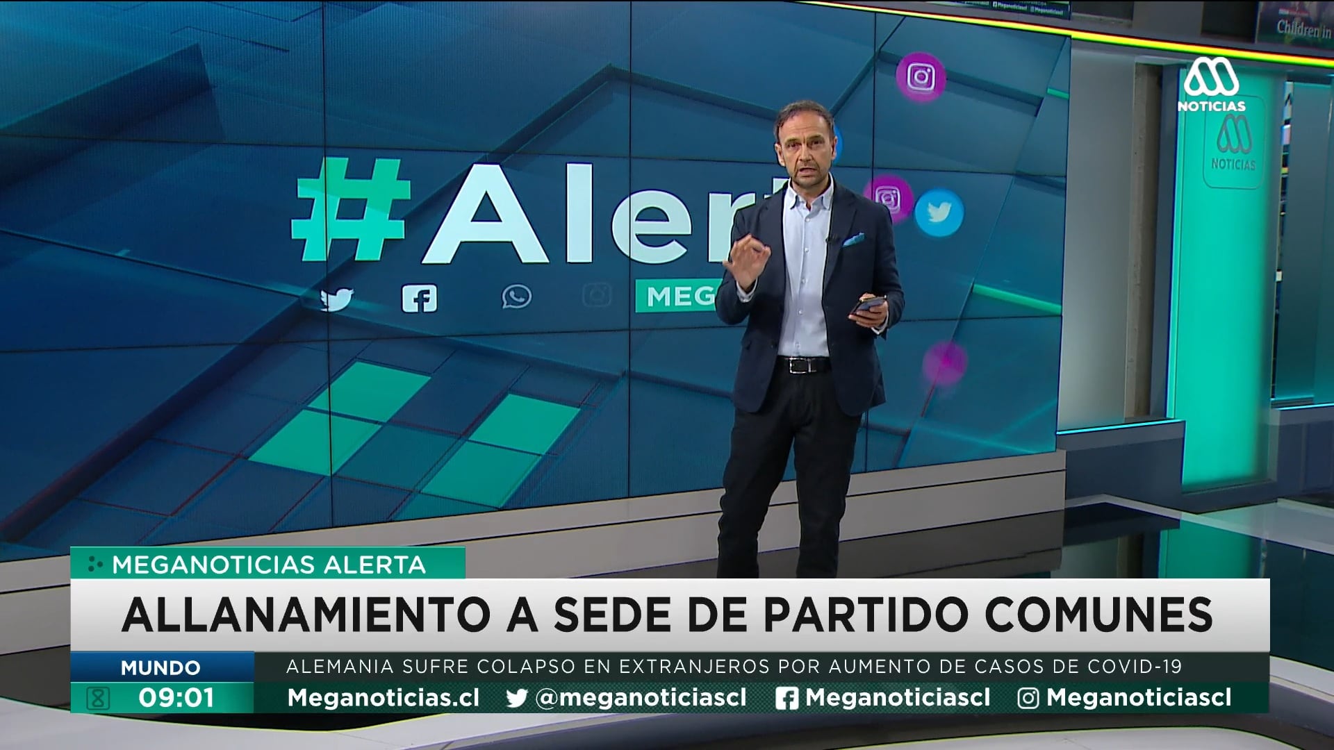 Rodrigo Sepúlveda allanamiento Comunes