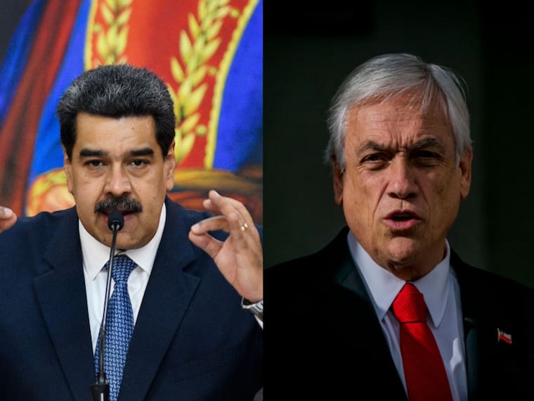 Presidente de Venezuela apunta a Sebastián Piñera por crisis migratoria en el país
