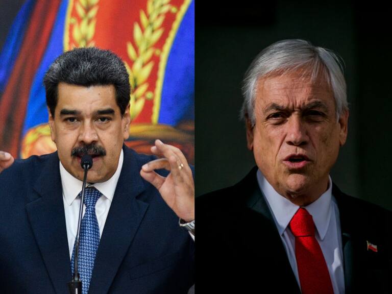 Presidente de Venezuela apunta a Sebastián Piñera por crisis migratoria en el país