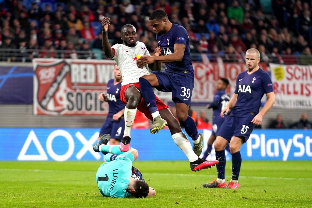 Leipzig y Tottenham se enfrentaron en la Liga de Campeones de la UEFA