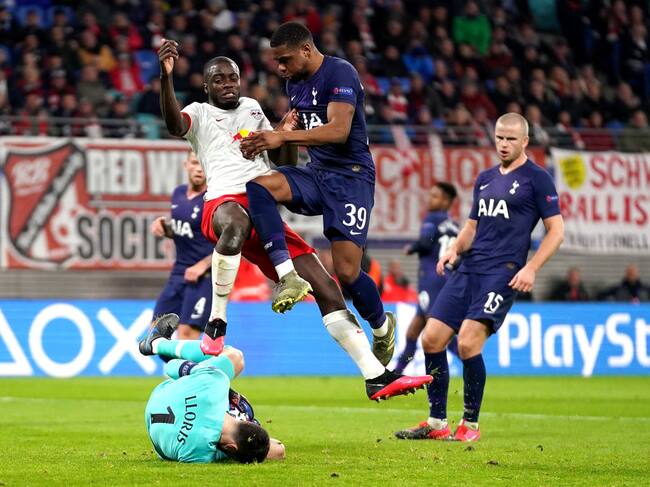 Leipzig y Tottenham se enfrentaron en la Liga de Campeones de la UEFA