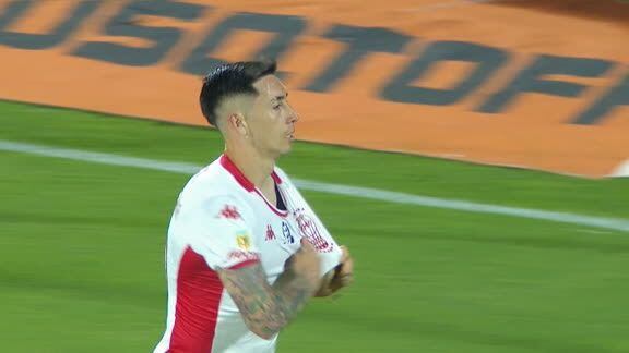 ¡Puntero del fútbol argentino! Rodrigo Echeverría aportó con un gol en victoria de Huracán sobre Newell's | Captura de pantalla