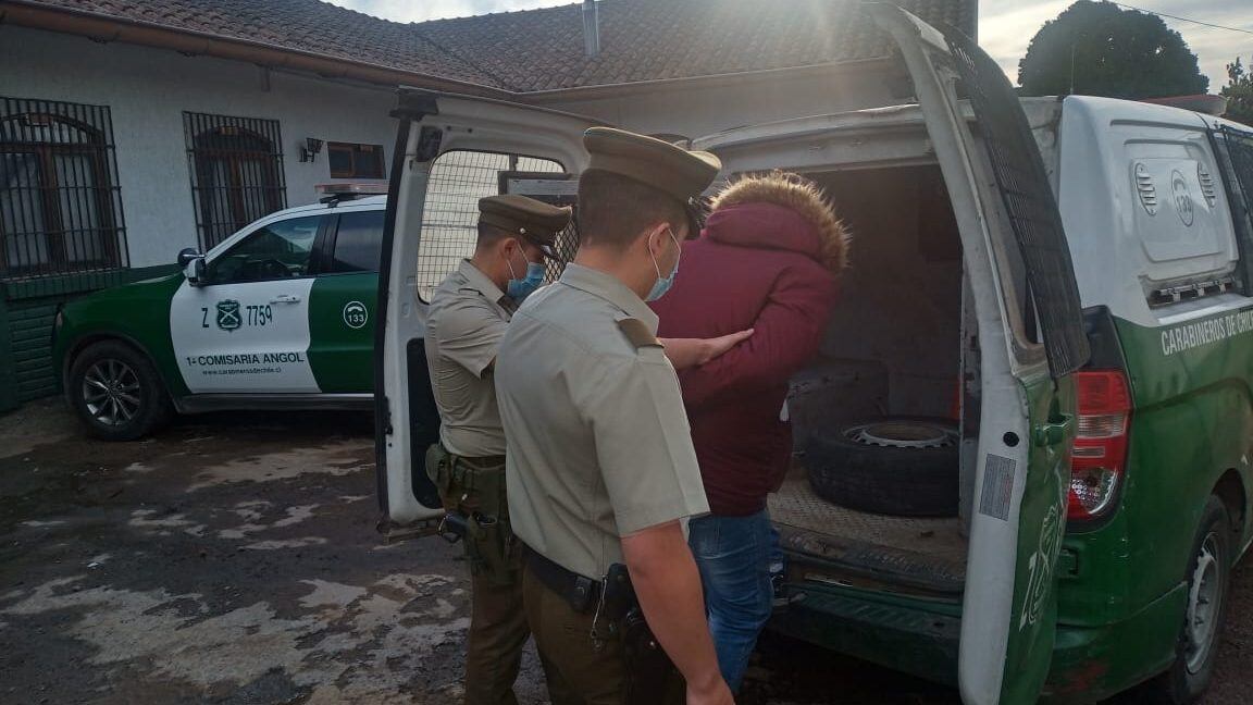 Detenido en Angol