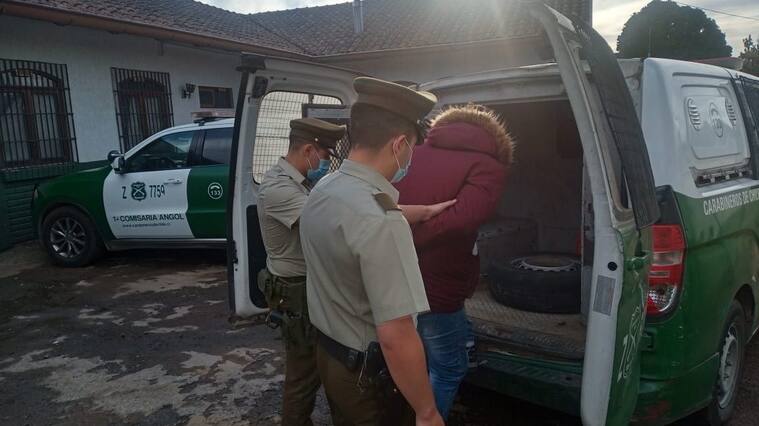 Detenido en Angol