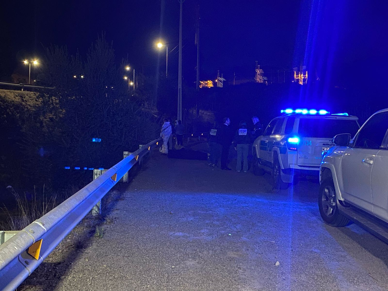 Encuentran cuerpo a un costado de la carretera entre Limache y Villa Alemana