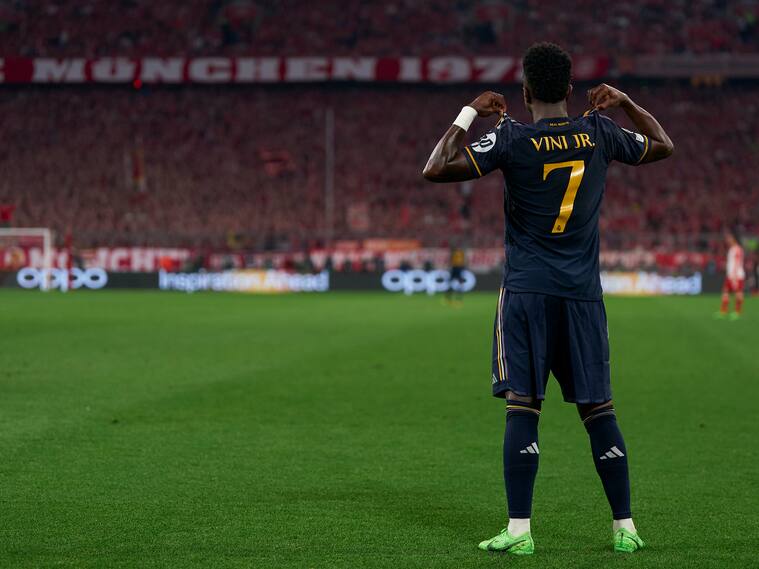 Vinicius Jr fue el gran protagonista de la noche en Múnich por la Champions | Getty Images