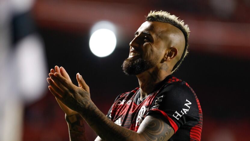 Arturo Vidal tras avanzar a semis de Copa Libertadores: "Nos acercamos al sueño mío, de Flamengo y de la gente, el ser campeones"