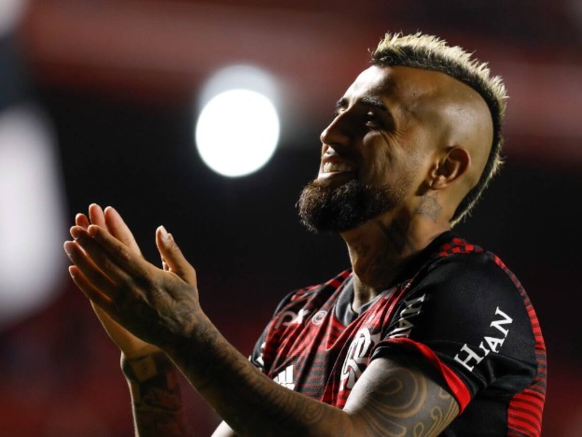 Arturo Vidal tras avanzar a semis de Copa Libertadores: «Nos acercamos al sueño mío, de Flamengo y de la gente, el ser campeones»