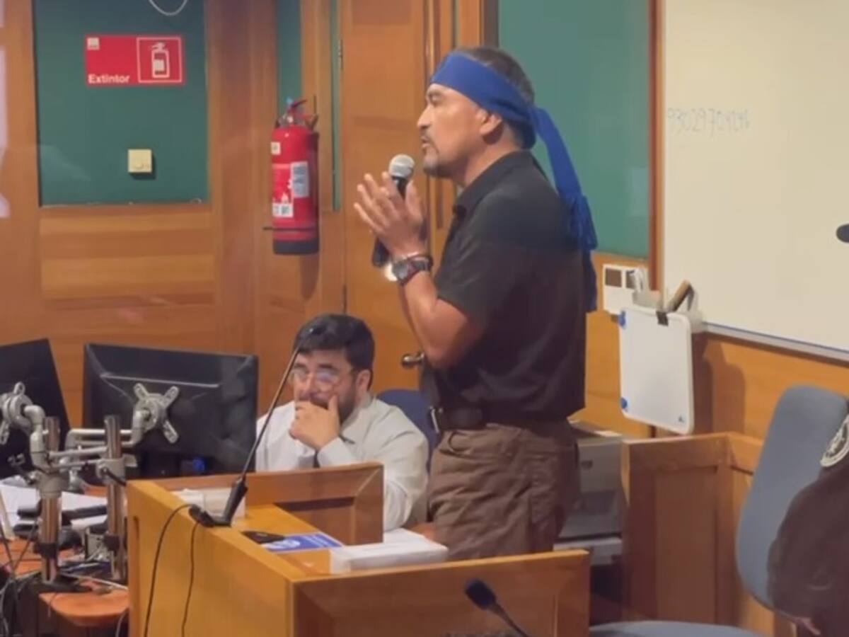 En medio de juicio oral en su contra: Héctor Llaitul afirma ser “prisionero político nuevamente por parte del Estado chileno”